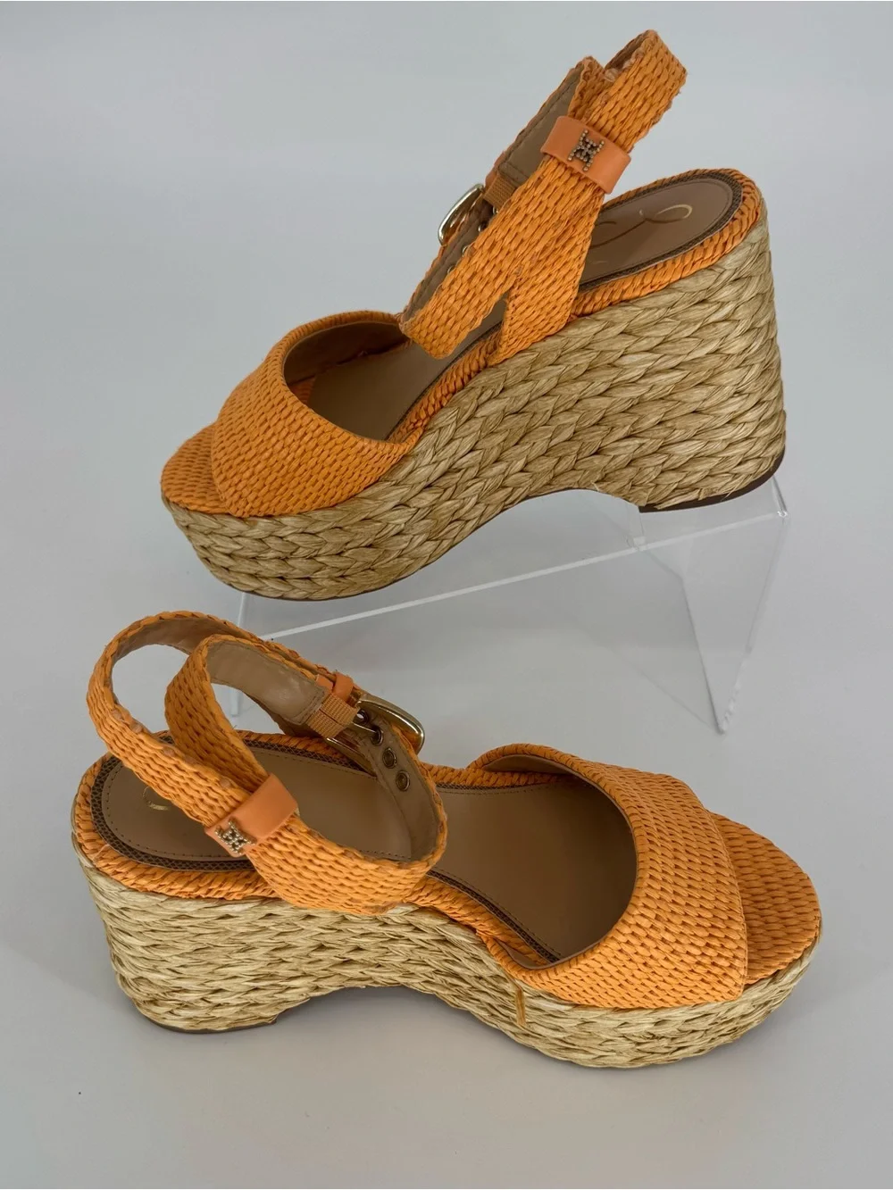 Sam Edelman woven orange
